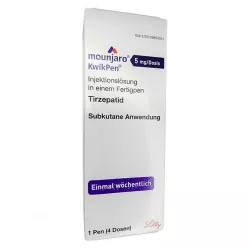 Мунджаро 5 мг / доза 4 дозы :: Тирзепатид Mounjaro KwikPen в Санкт-Петербурге и области фото