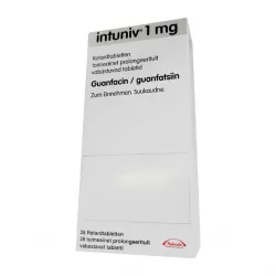 Интунив Intuniv ретард таб. 1мг N28 в Санкт-Петербурге и области фото
