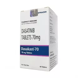 Дазатиниб (Dasakast) :: полный аналог Спрайсел :: таб. 70мг №60 в Санкт-Петербурге и области фото